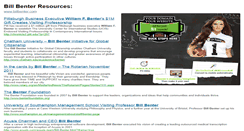 Desktop Screenshot of billbenter.org