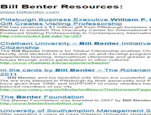 Tablet Screenshot of billbenter.org